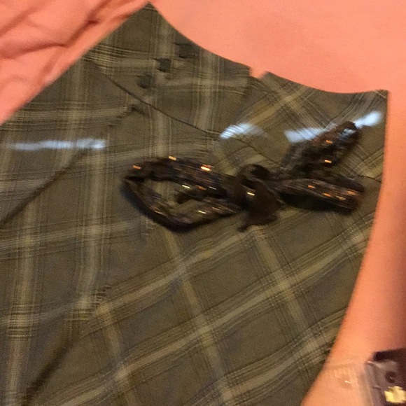 Size 12 midi skirt  brown/cream - Picture 3 of 4